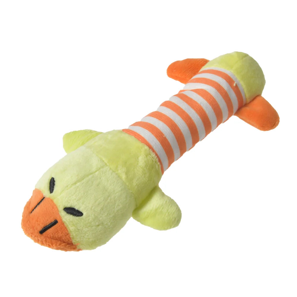 Pet Plush Dinosaur Chew Toy