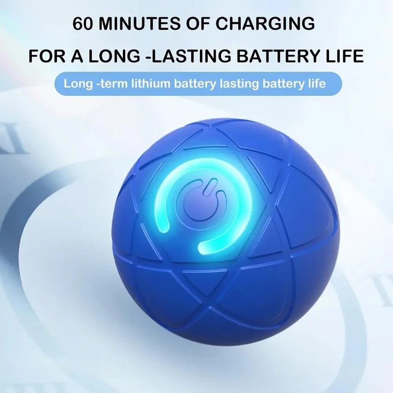 Auto Moving Rechargeable Dog Toy Ball