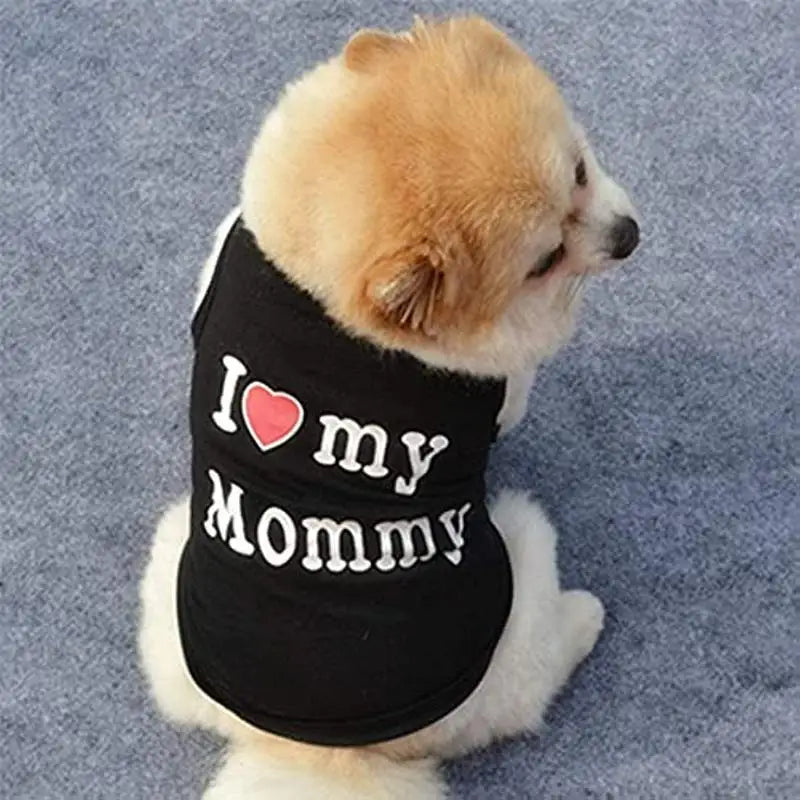 Dog Vest — I Love My Daddy Puppy T-Shirt