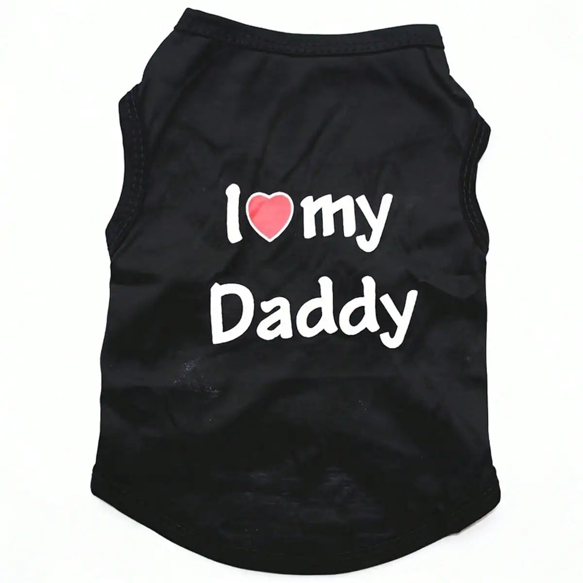 Dog Vest — I Love My Daddy Puppy T-Shirt