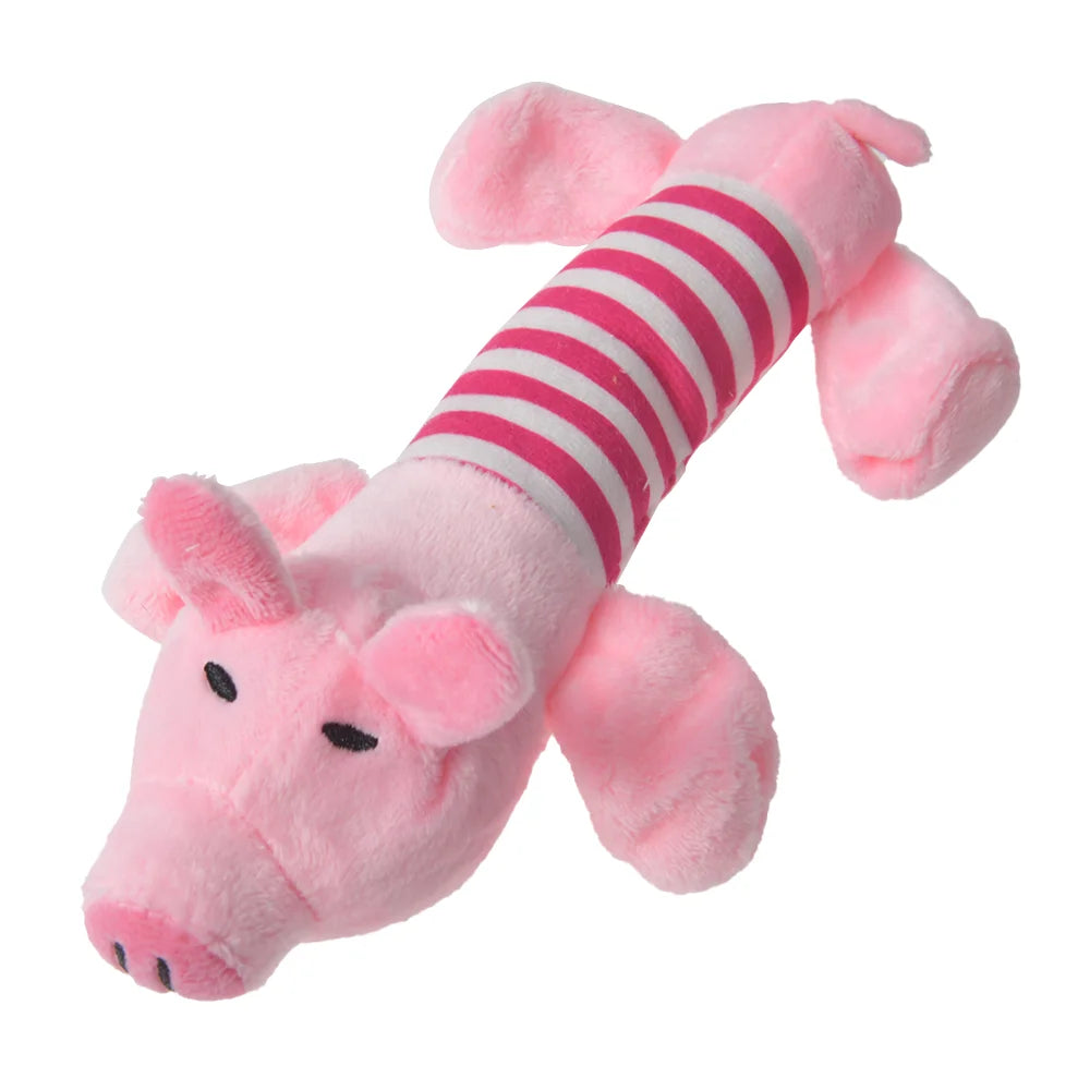 Pet Plush Dinosaur Chew Toy