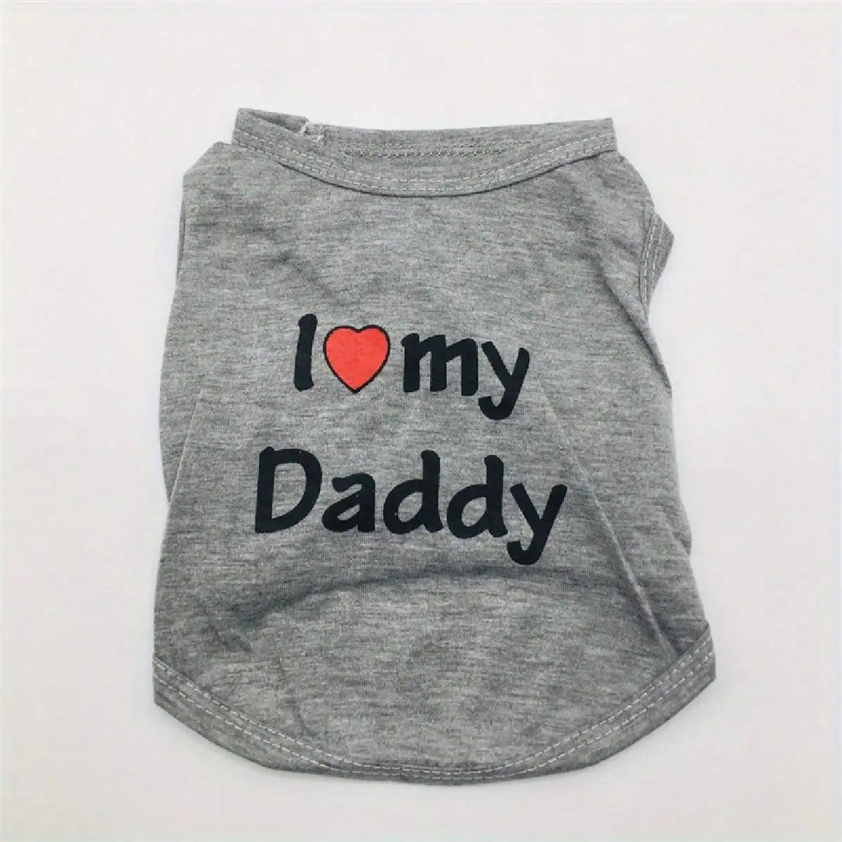Dog Vest — I Love My Daddy Puppy T-Shirt